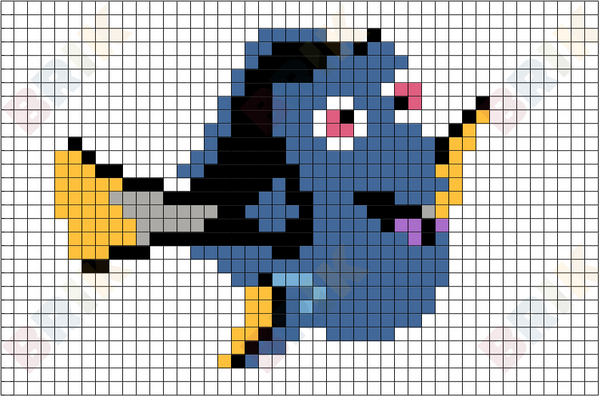 Dory Pixel Art