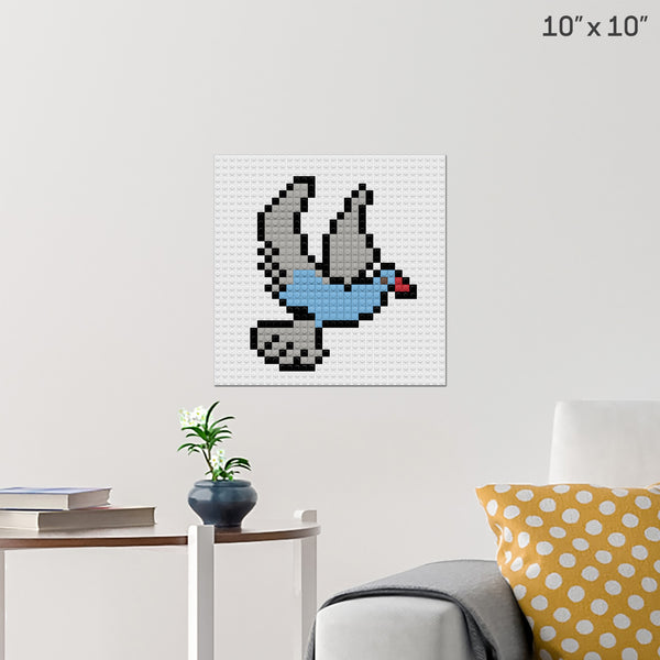 Dove Brick Poster