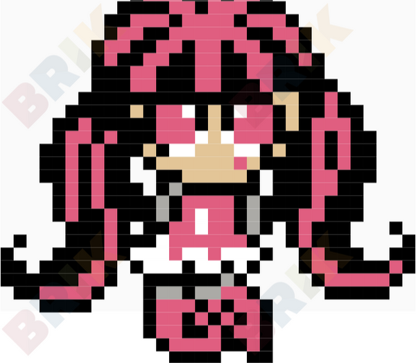 Draculaura Pixel Art