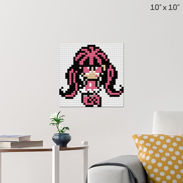 Draculaura Brick Poster