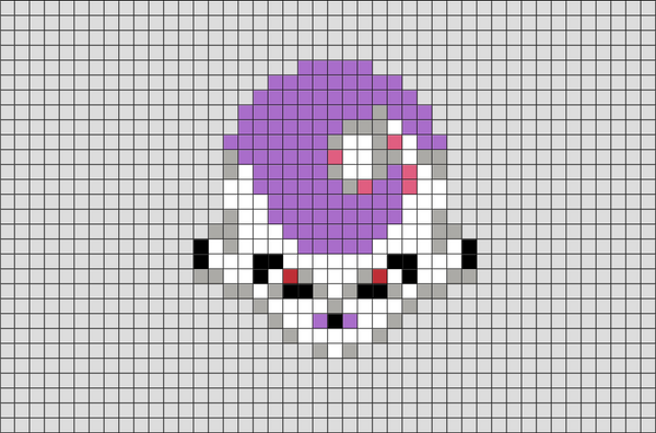 Dragon Ball Frieza Pixel Art