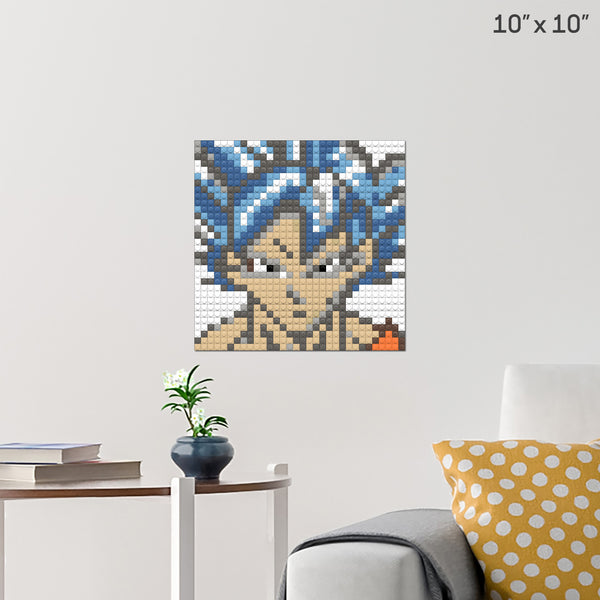 Dragon Ball Goku Brick Poster