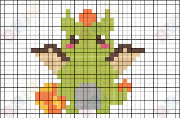 Dragon Pixel Art