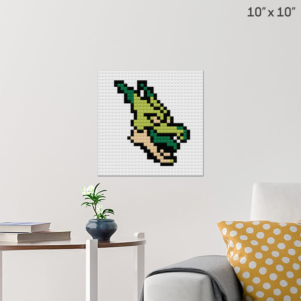 Dragon Warrior Monsters DRAGONHEAD Brick Poster