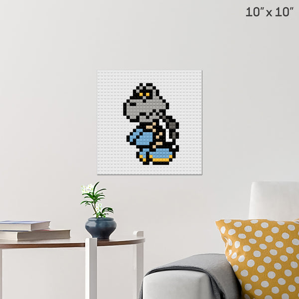 Dry Bones Brick Poster