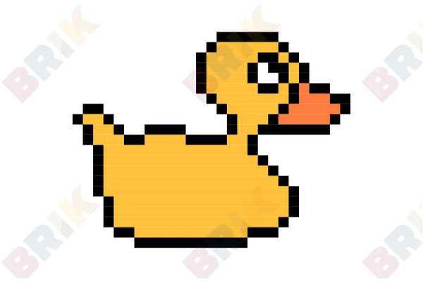 Duck Pixel Art