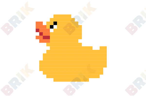 Duck Pixel Art