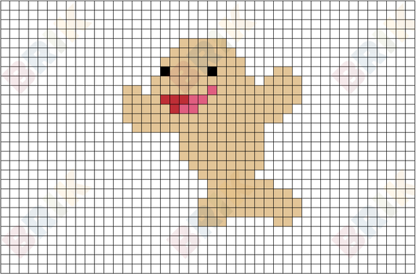 Dugong Pixel Art