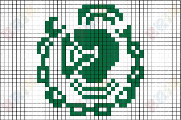 Dullahan Head Pixel Art