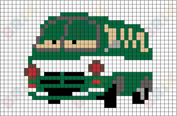 Dusty Rust-eze Pixel Art