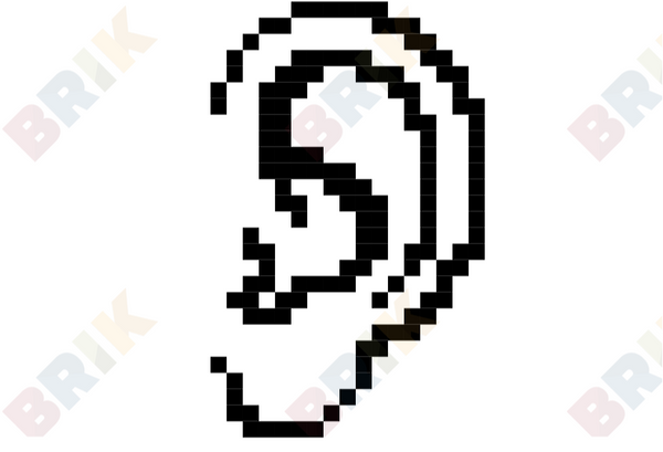 Ear Pixel Art