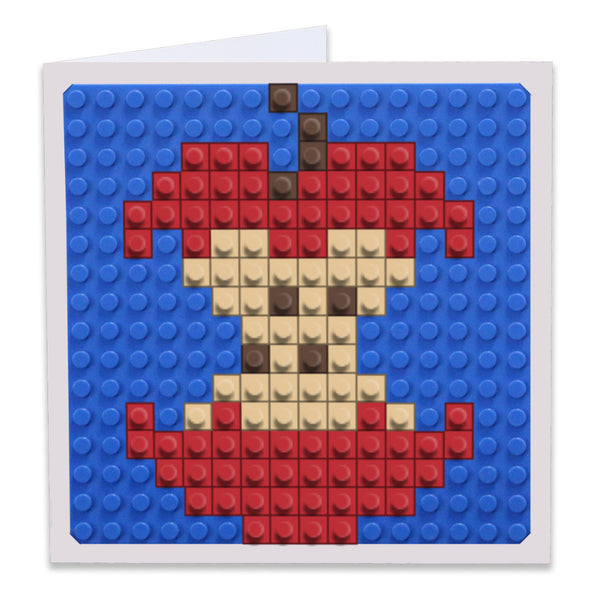 Eat a Red Apple Day Greeting Card