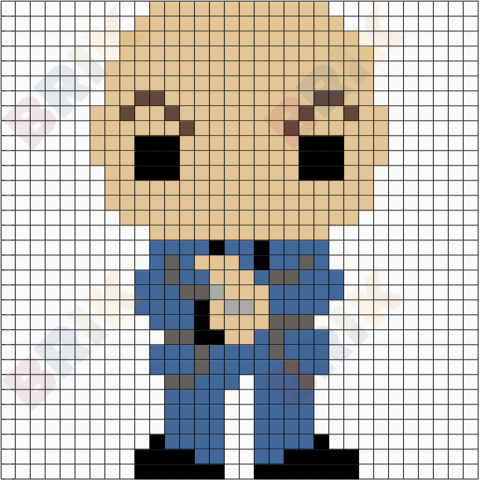 Wilson Fisk Pixel Art