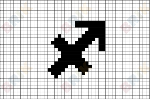 Sagittarius Pixel Art