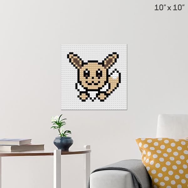 Eevee Brick Poster
