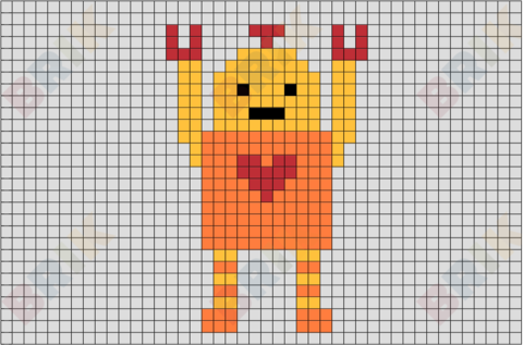 Sago Mini Pixel Art