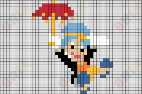 Cricket Pixel Art