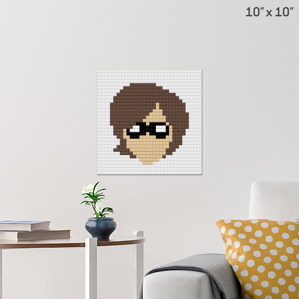 Elastigirl Brick Poster