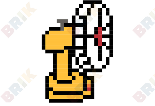 Electric Fan Pixel Art
