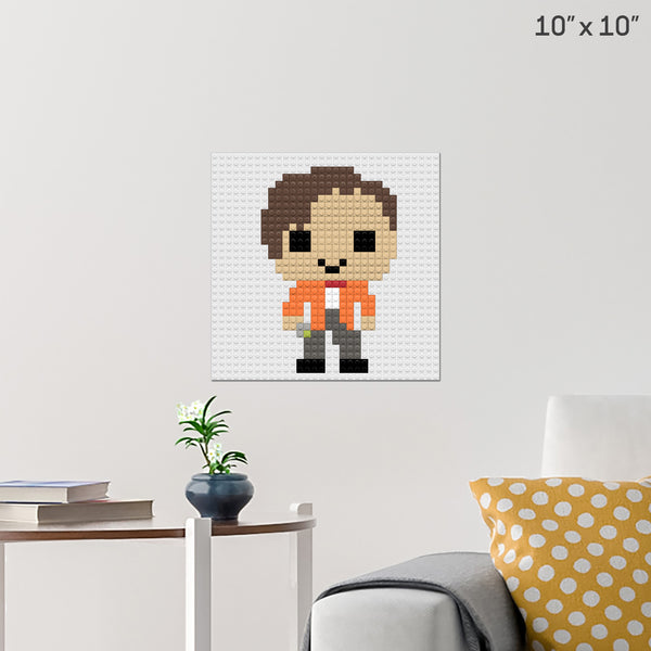 Eleventh Doctor Brick Poster