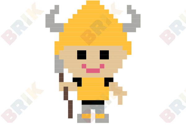Elmer Fudd Pixel Art