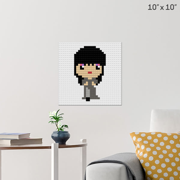 Elvira Brick Poster