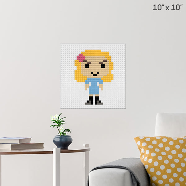Emma Bloom Brick Poster
