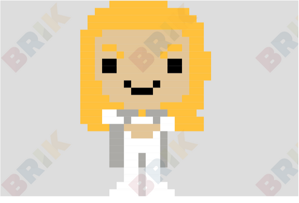 Emma Frost Pixel Art