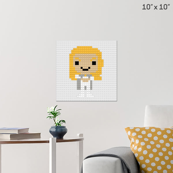 Emma Frost Brick Poster
