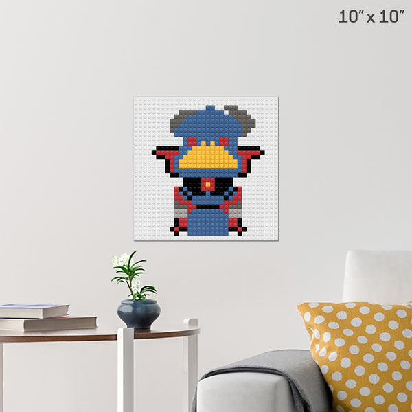 Emperor Zurg Brick Poster