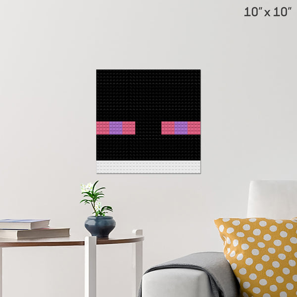 enderman Brick Poster