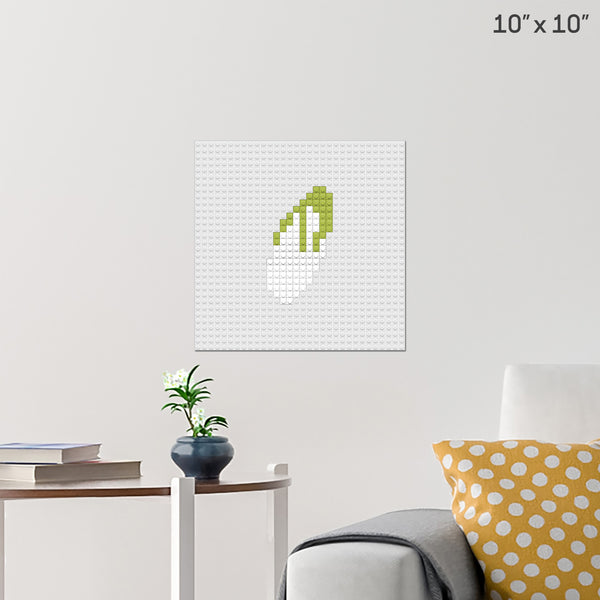 Endive Brick Poster