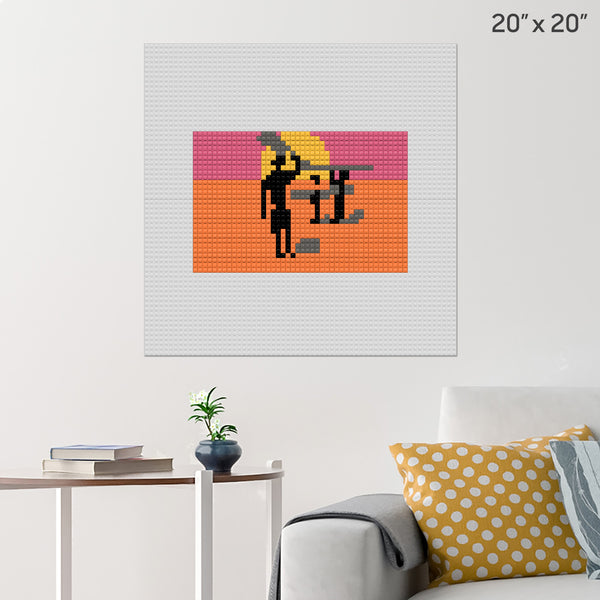 Endless Summer Brick Poster