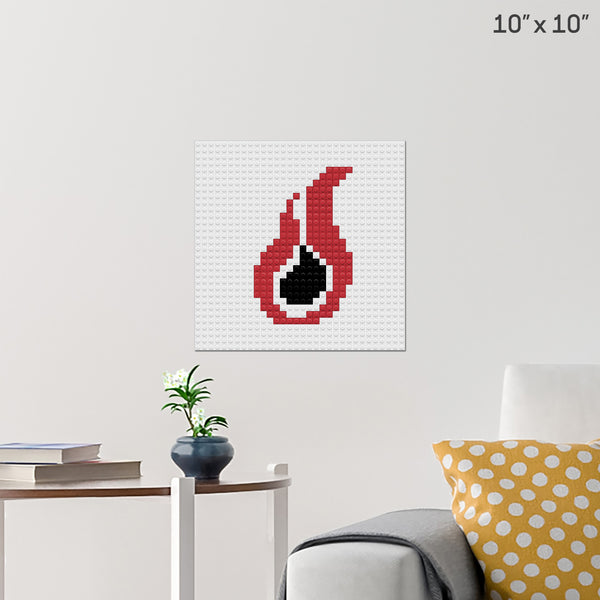 EOG Resources Brick Poster