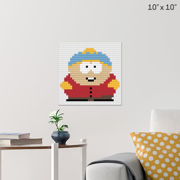 Eric Cartman Brick Poster
