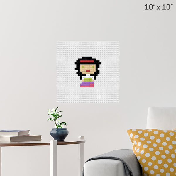 Esmeralda Brick Poster
