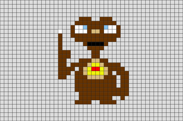 ET Pixel Art