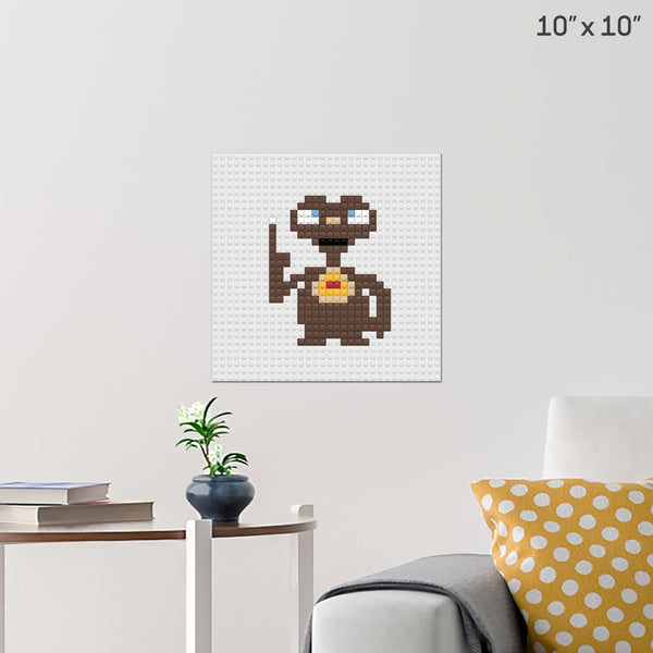 ET Brick Poster