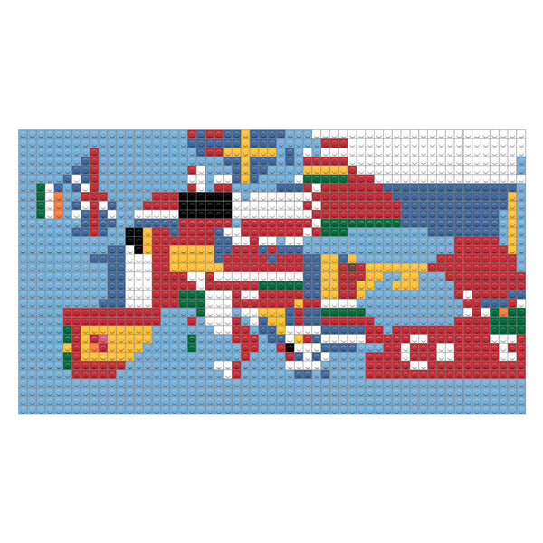Europe Flag map