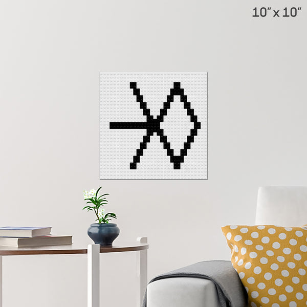 EXO Brick Poster