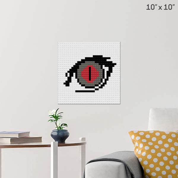 Eye Brick Poster