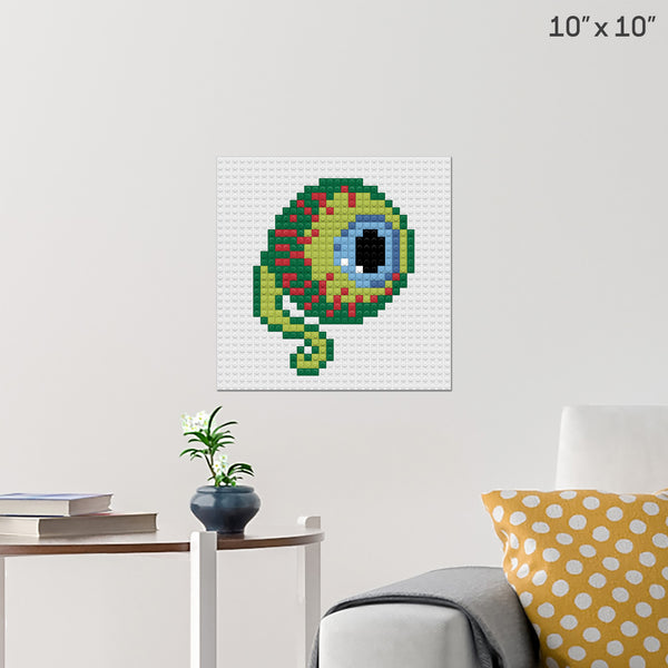 Eye Brick Poster