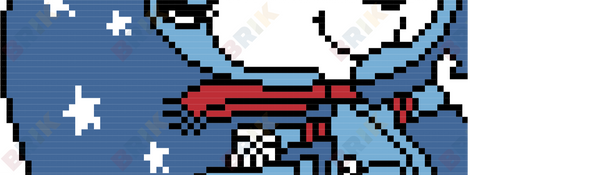 Eyes on the Stars Pixel Art