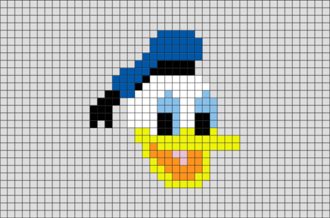 Duck Pixel Art