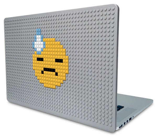 Face With Cold Sweat  Emoji Laptop Case