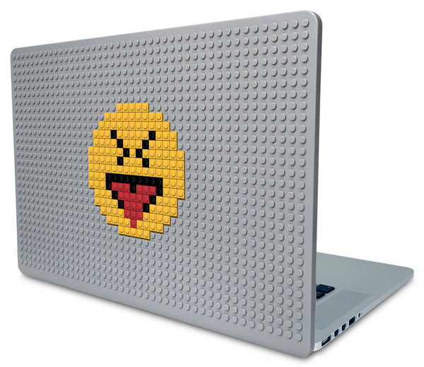 Face With Stuck-Out Tongue and Tightly-Closed Eyes  Emoji Laptop Case