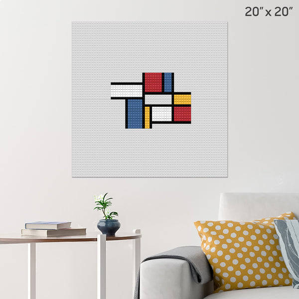 Facebook Design Brick Poster