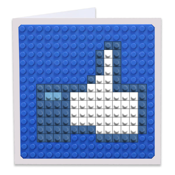 Facebook Like Button Greeting Card