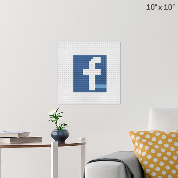 Facebook Brick Poster