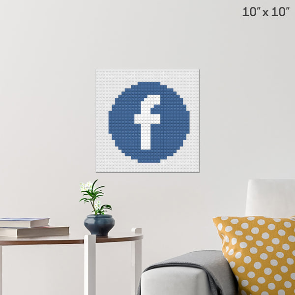 Facebook Brick Poster